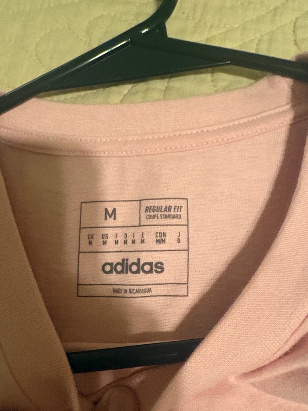 adidas Pink Short Sleeve Logo Tee - Picture 5 of 8
